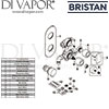 Bristan Pivot Concealed Shower Pack Spares